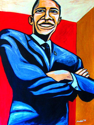 Illustration for article titled The President's Many Facets Revealed In Amateur Art